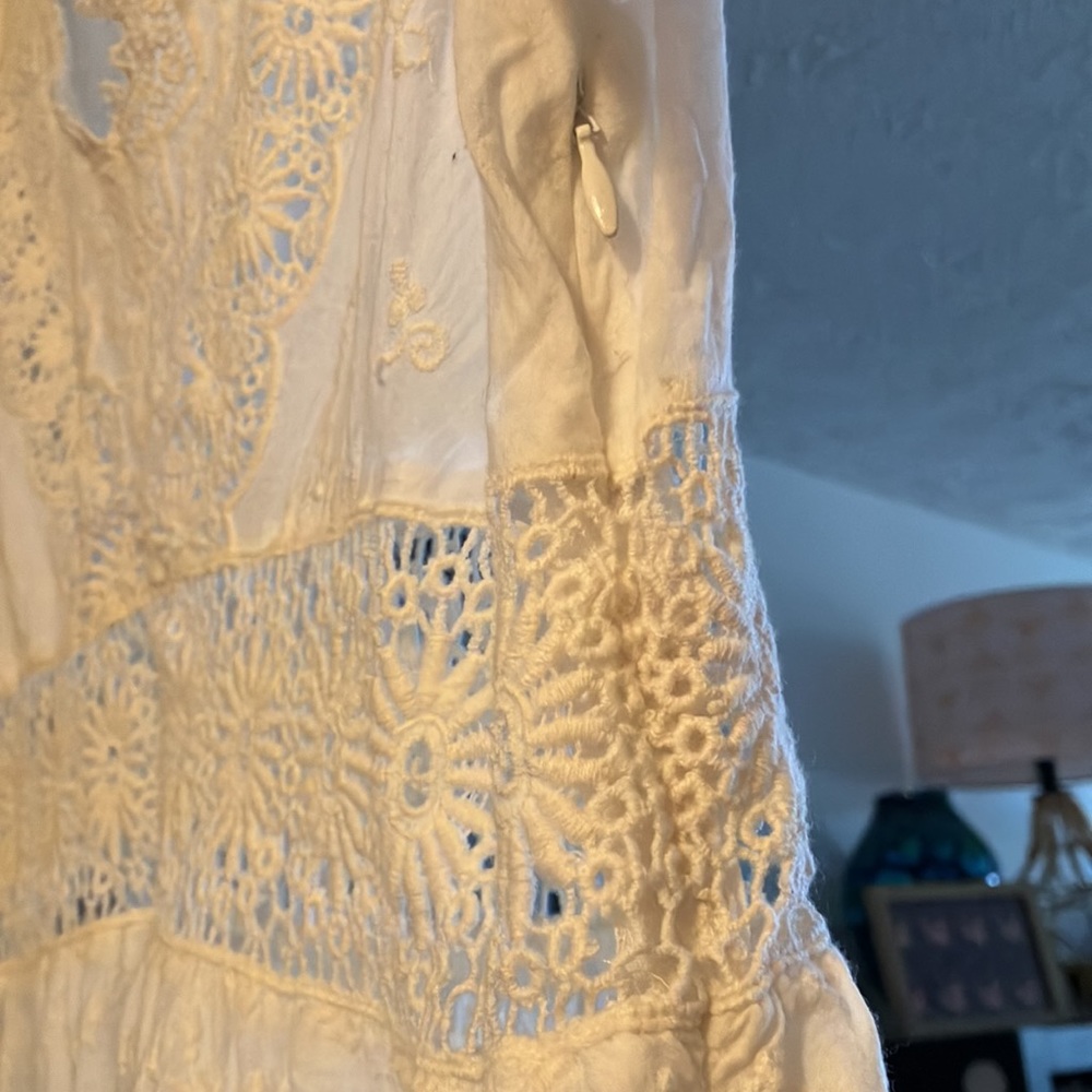 J. Crew Collection White Eyelet Blouse - Picture 3 of 3